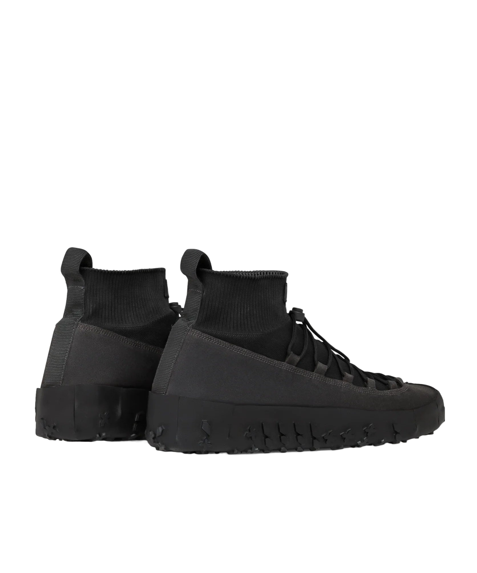 Lemaire Black Vibram Wrap On Sneakers In Black