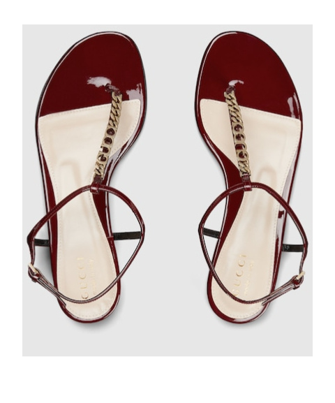 Gucci Signoria Flip-flops Flat Sandals In Brown