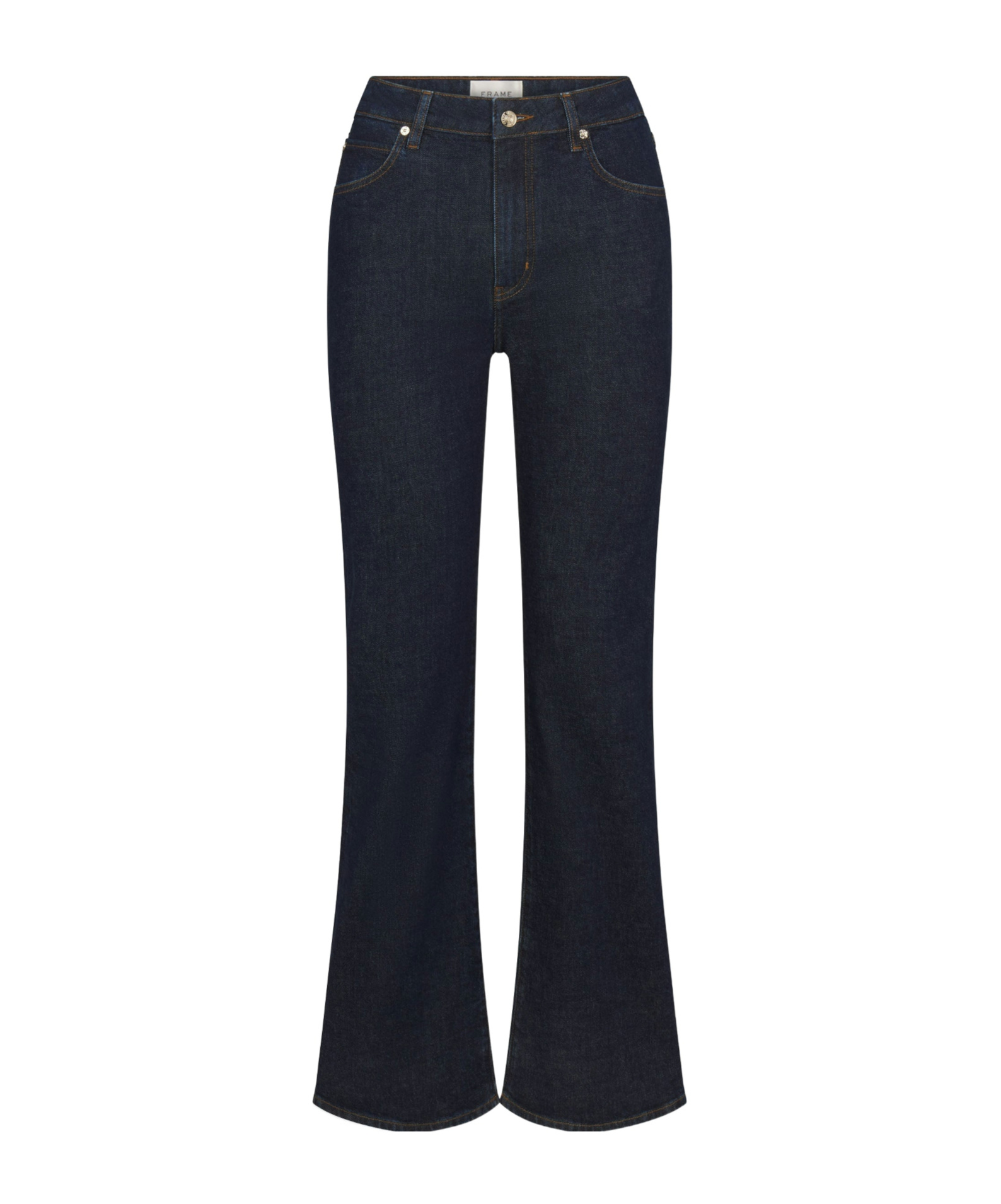 Frame High Waist Jeans In Black