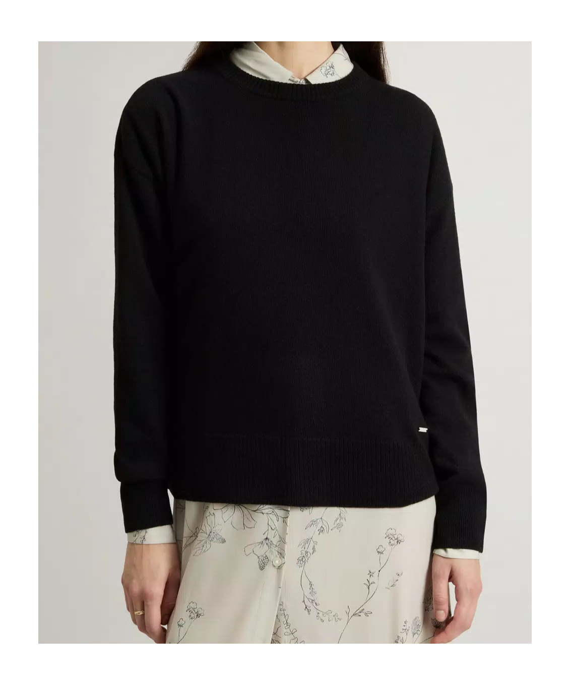 Woolrich Comfort Wool Cash Crewneck In Multi
