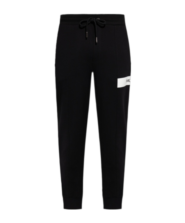 Moncler Drawstring Sweatpants In Black
