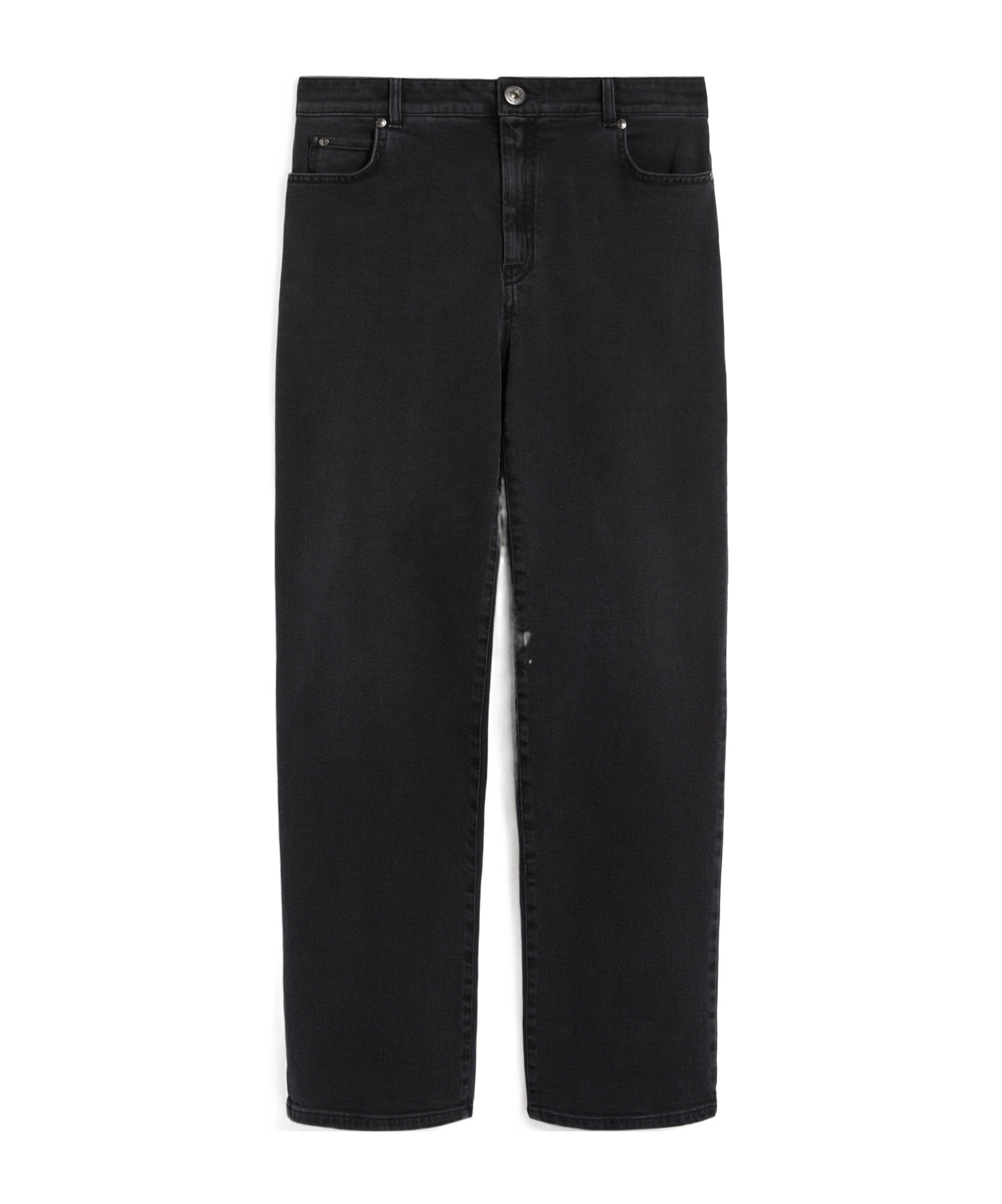 Weekend Max Mara High-rise Straight Jeans In Black