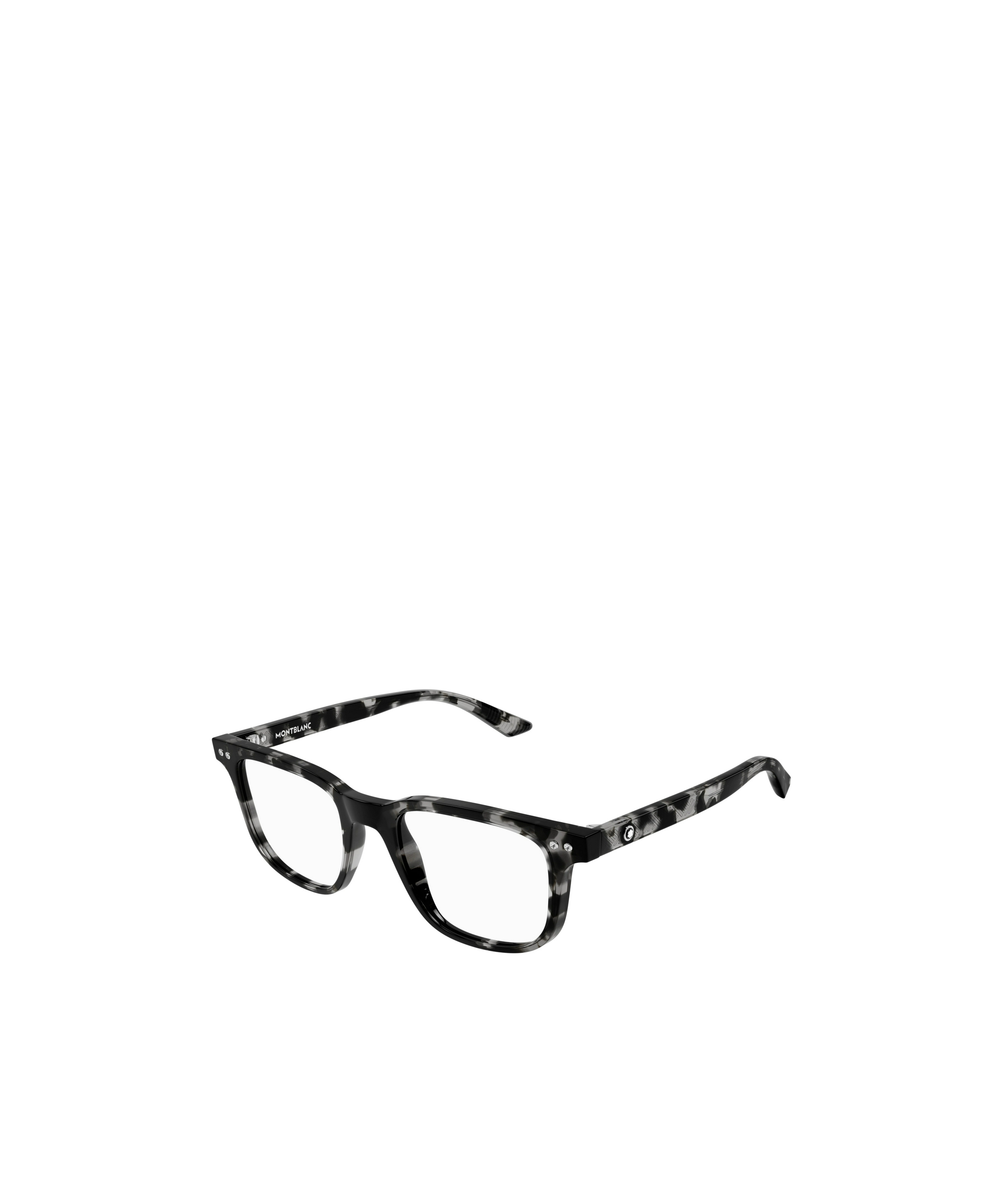 Montblanc Geometric Frame Plain Mirror In Burgundy