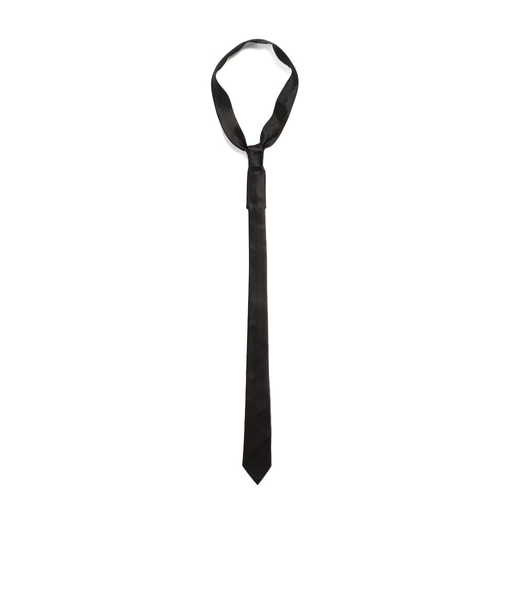 Balenciaga Men's Tie In Black In Black