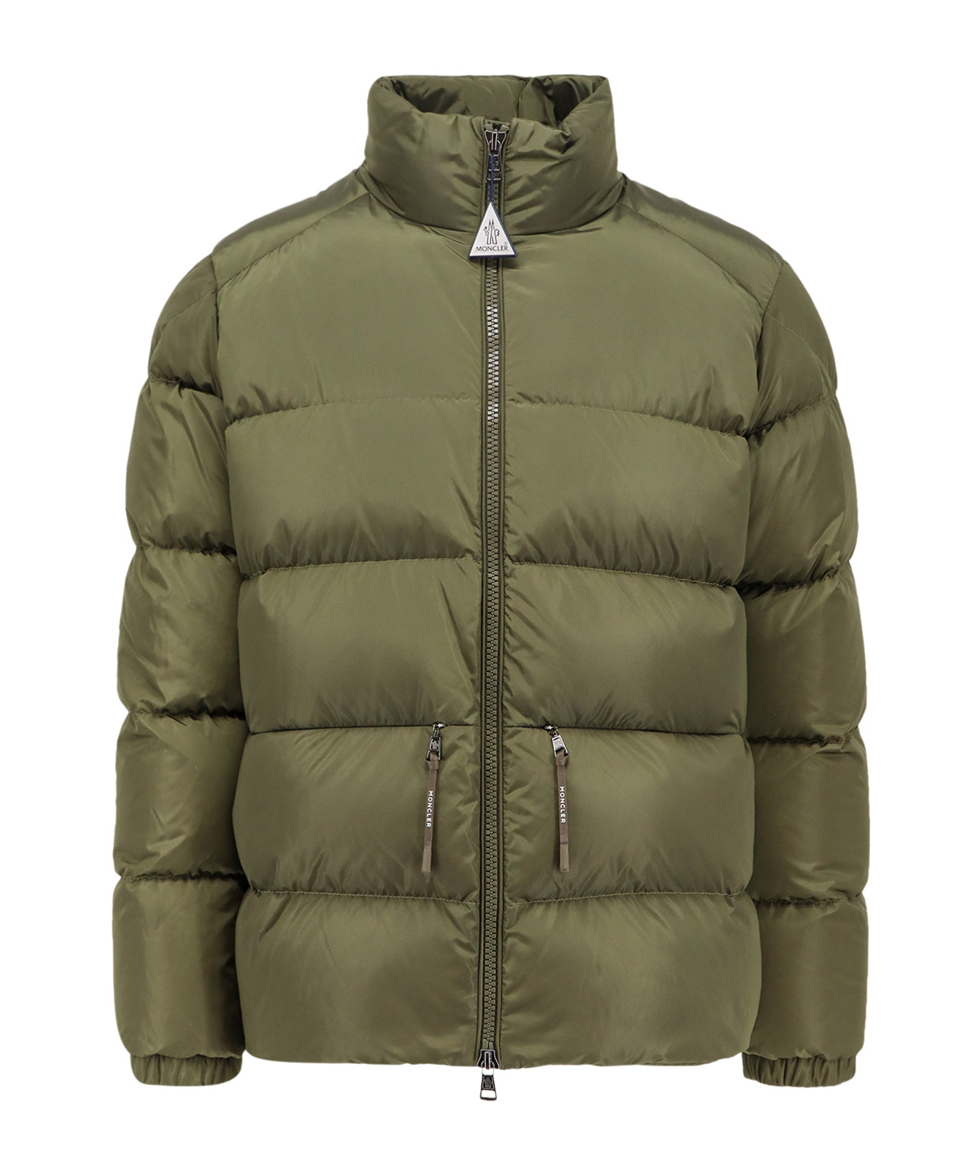Moncler Tuileries Padded Jacket Drawstring Hem In Green