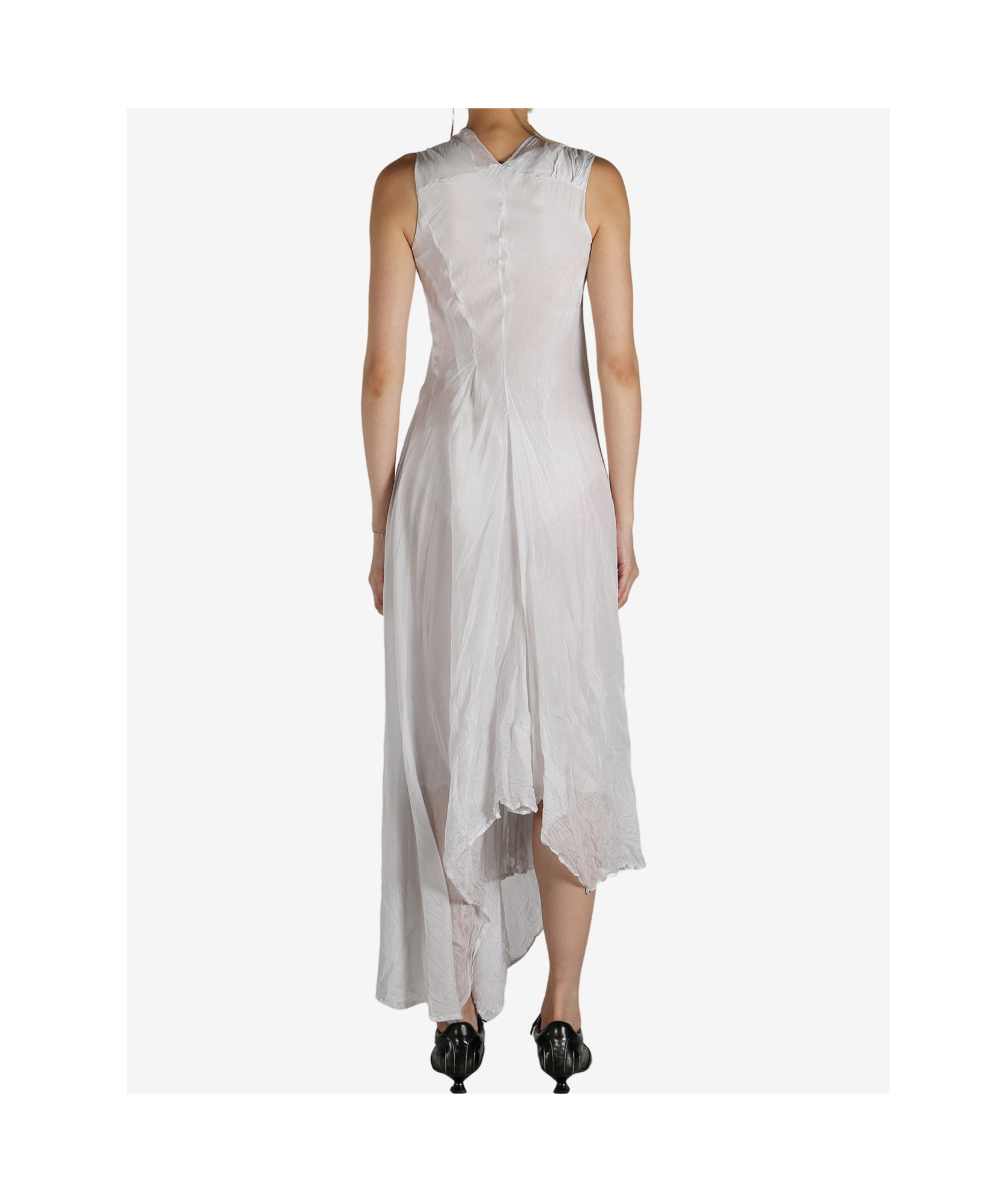 Marc Le Bihan Draped Sleeveless Maxi Dress