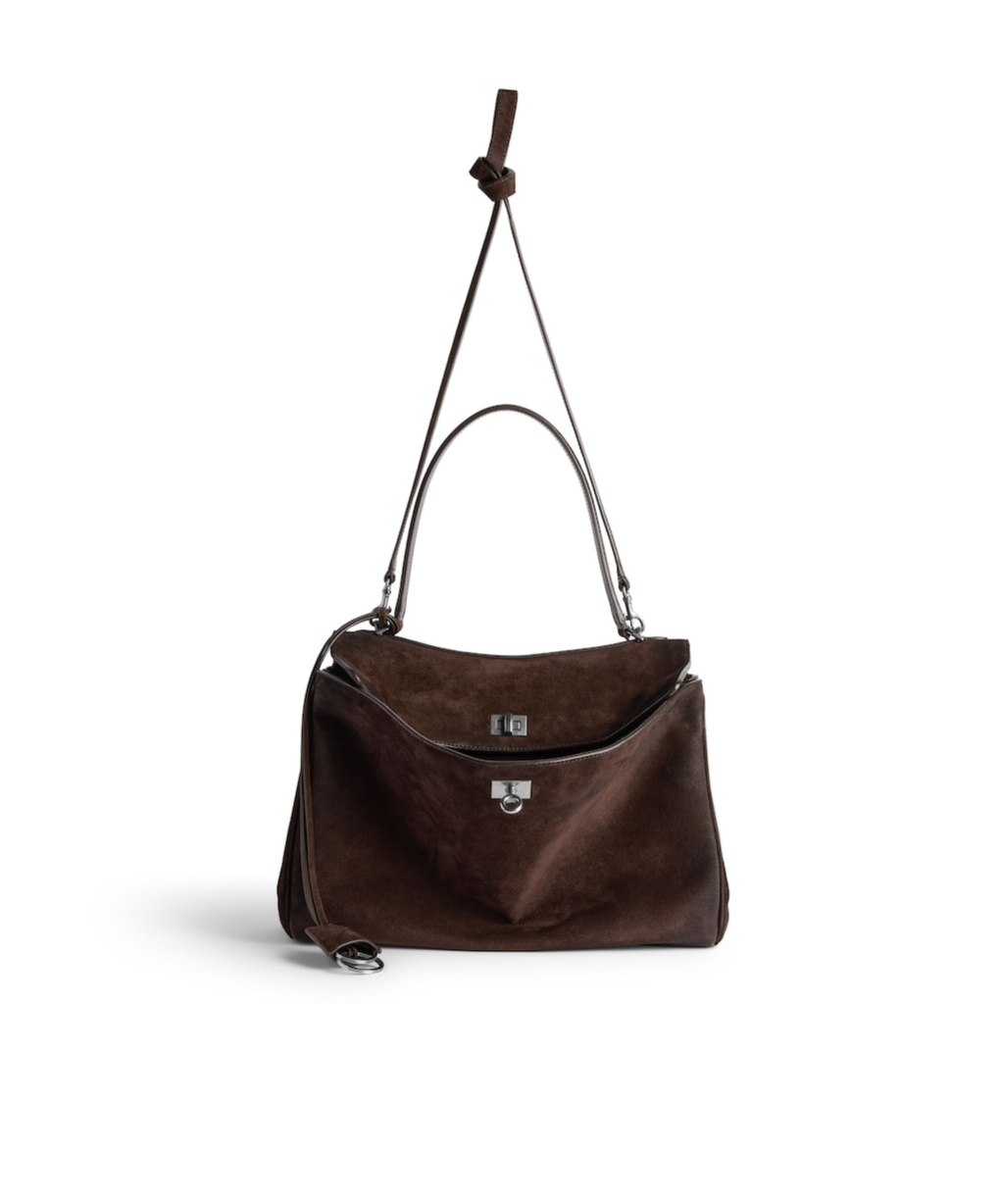 Balenciaga Rodeo Mini Handbag In Brown