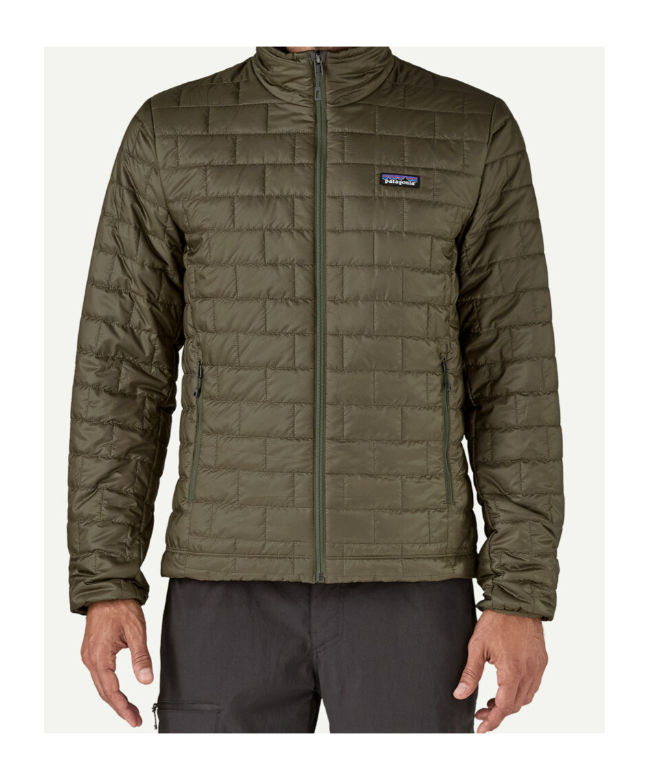 Patagonia Nano Puff Down Jacket In Green