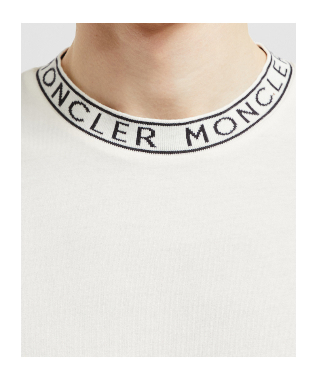 Moncler Short-sleeved T-shirt In White