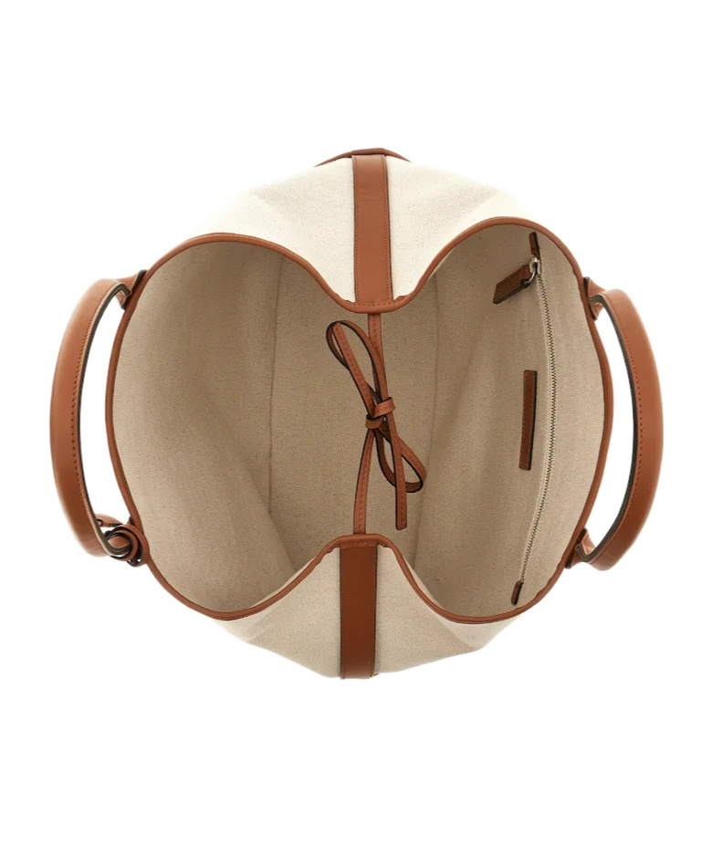 Hogan Address Tote Bag In Brown