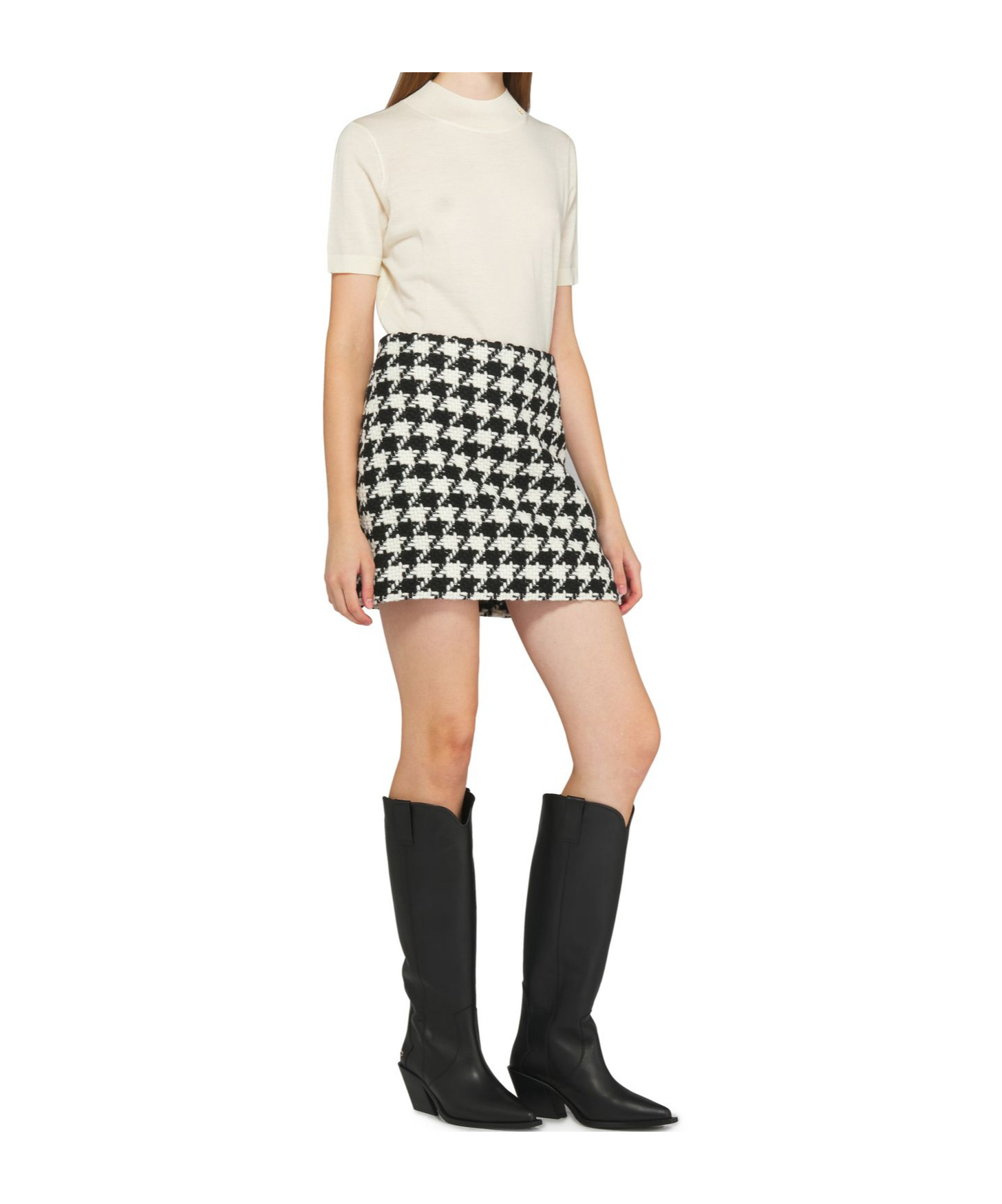ANINE BING MONIQUE SHORT-SLEEVED T-SHIRT