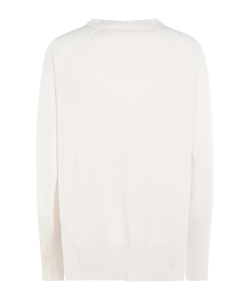 Antonelli Light Beige Wool Publio Cornelio Knitwear In White