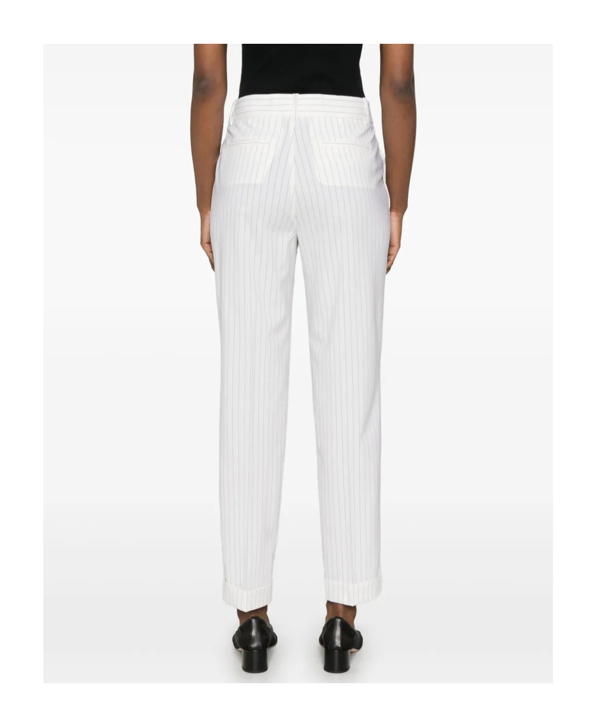 P.A.R.O.S.H STRIPED TROUSERS 