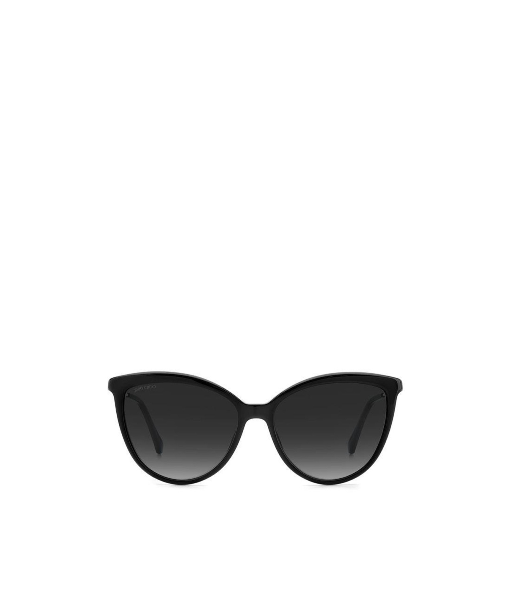 Jimmy Choo Eyewear Cat-eye Frame Sunglasses In Black