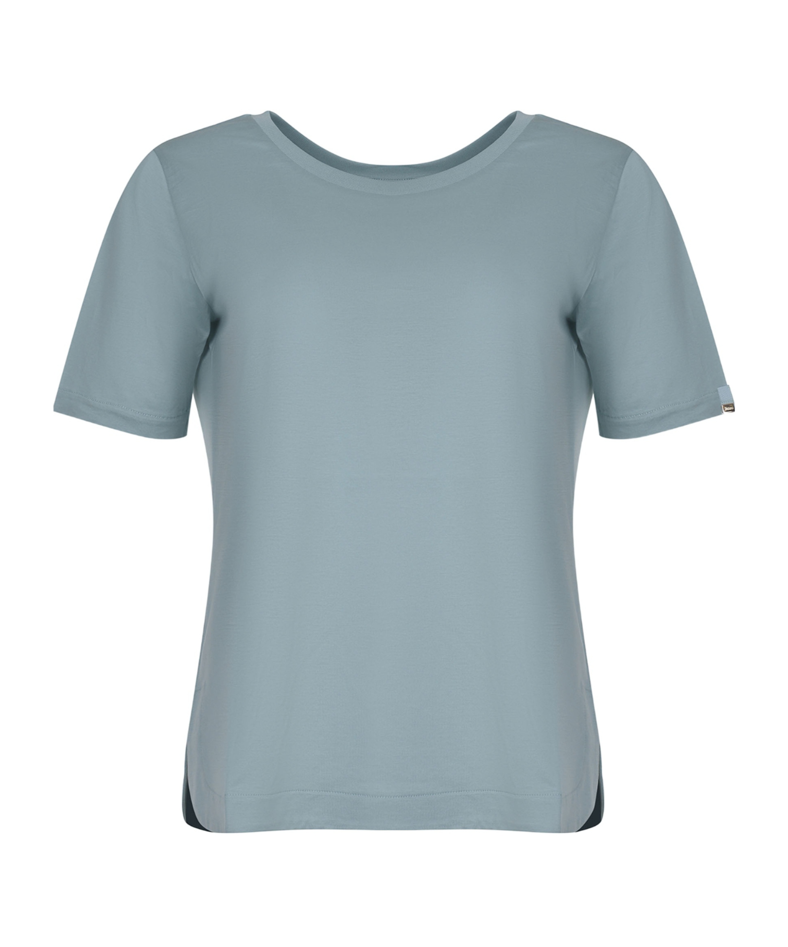 Herno Lightweight-jersey Crewneck T-shirt In Blue