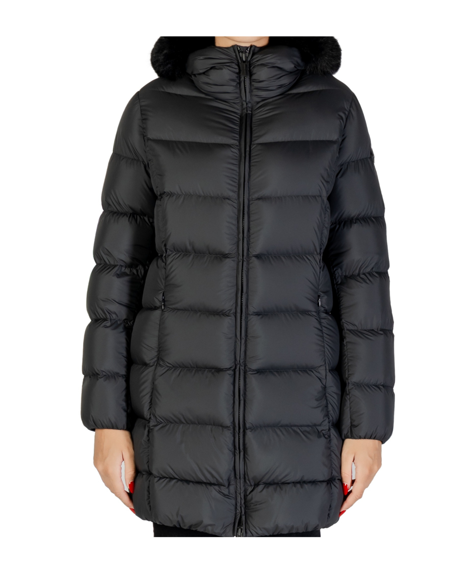 Colmar Originals Hooded Down Jacket In Black