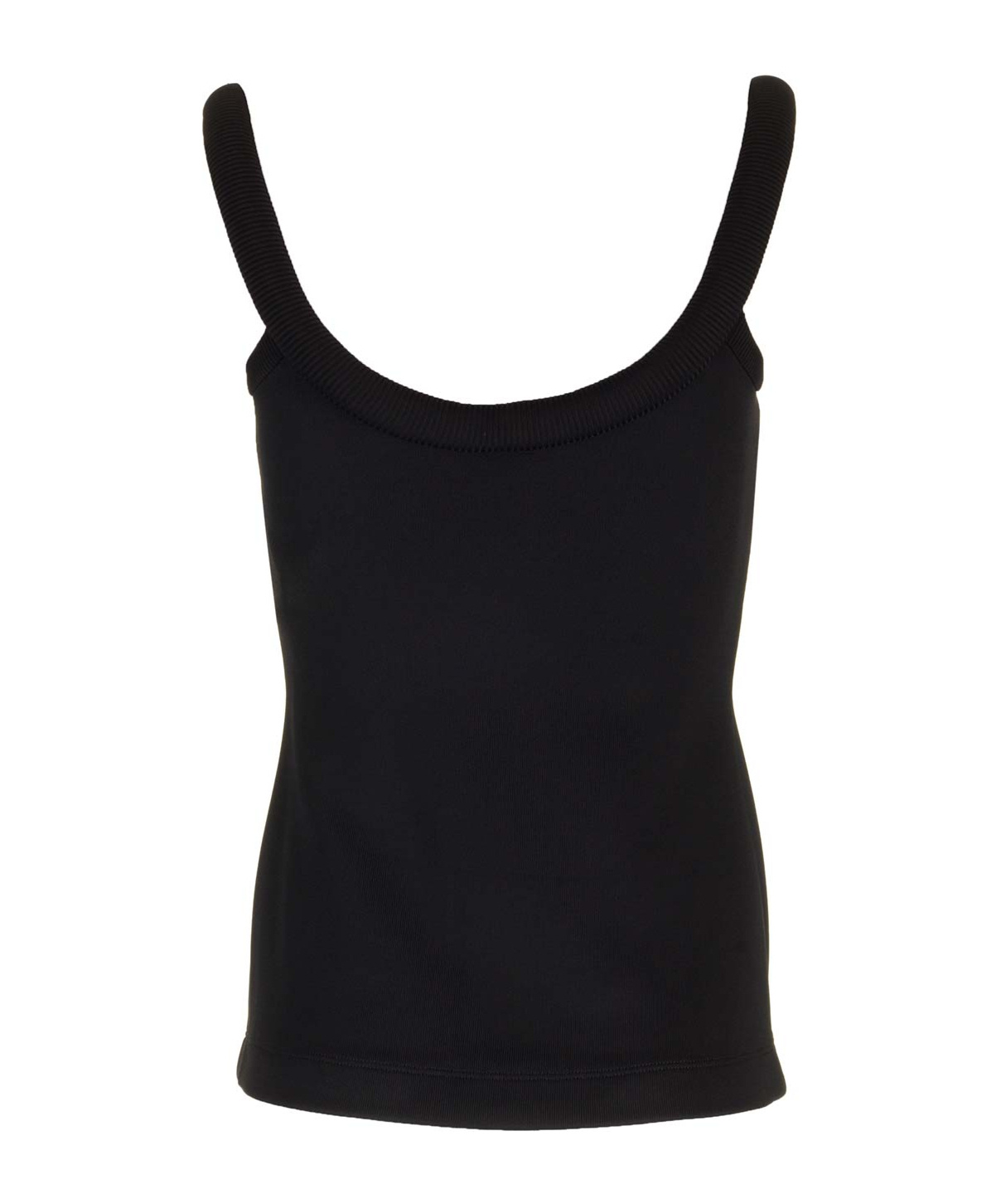 Alexander Mcqueen Alexander Mc Queen Tops With Logo In Black