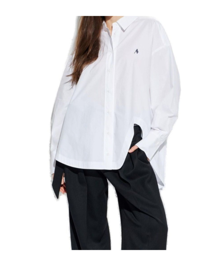 Attico Diana Shirt In White