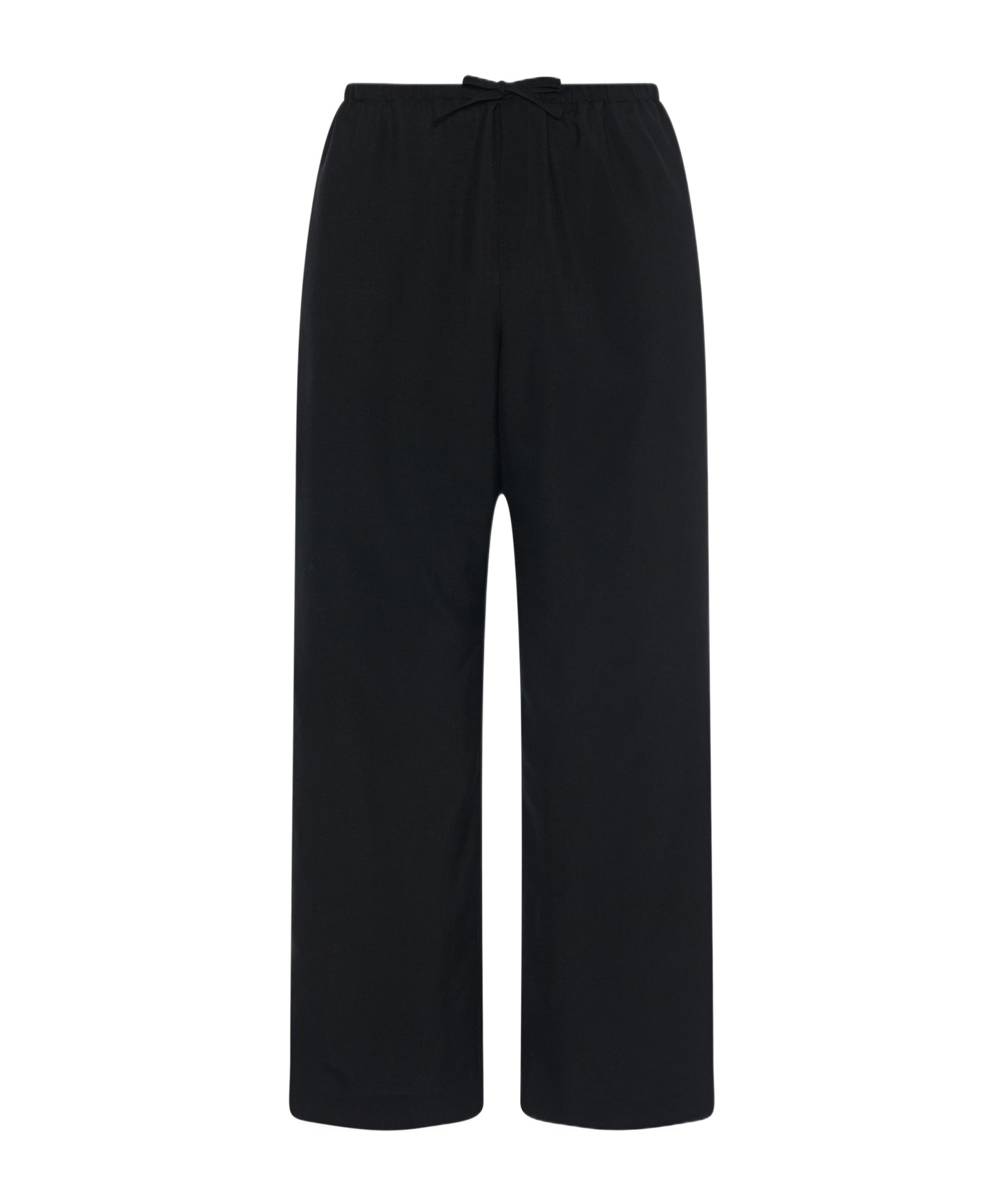 The Row Donatello Wool Casual Pants In Black