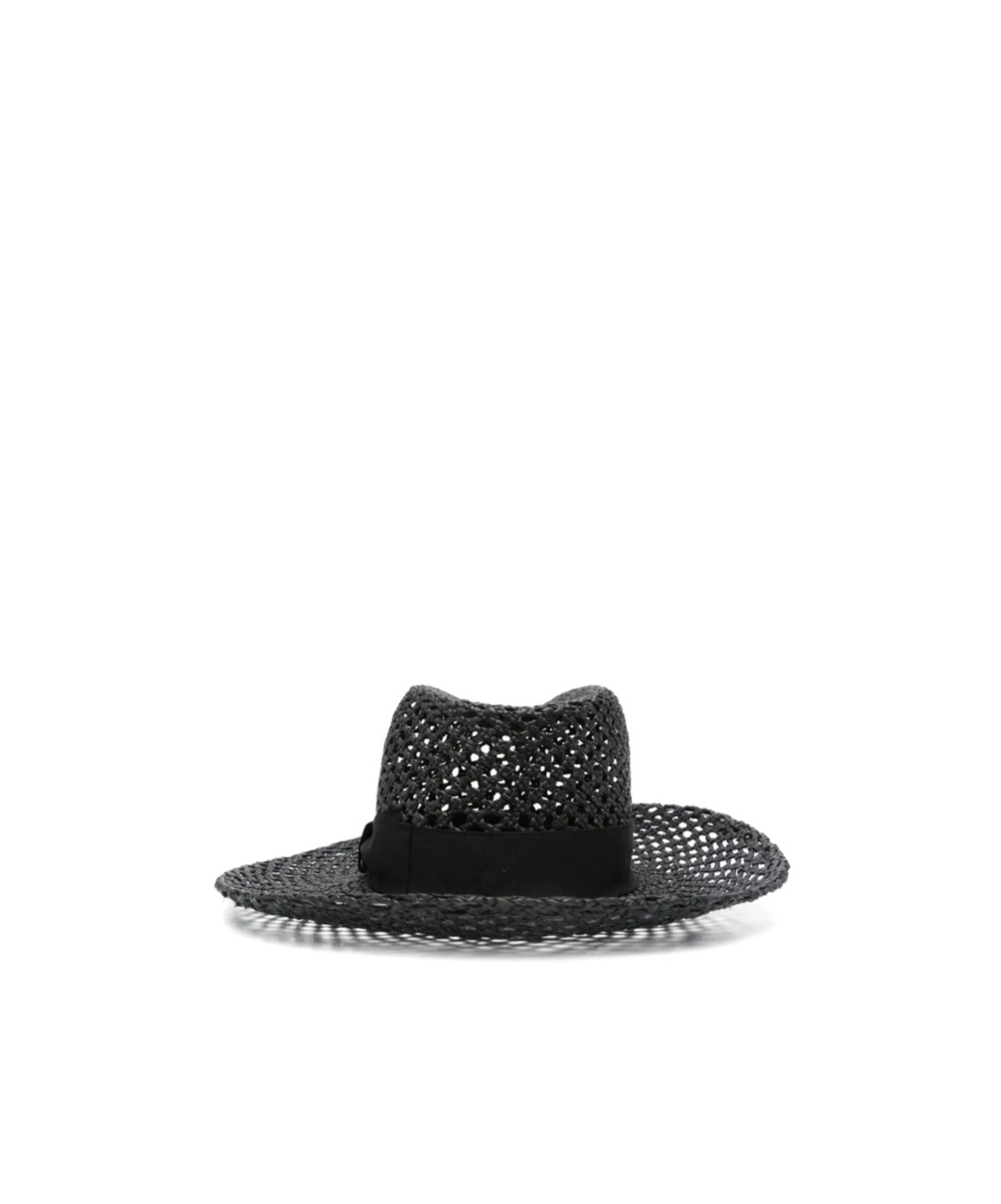 Borsalino Clint Panama Hat In Black