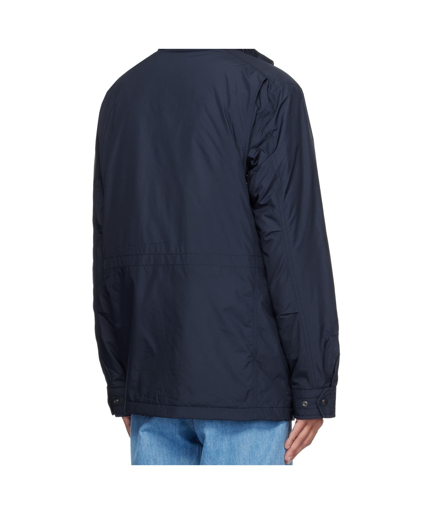 Polo Ralph Lauren Four-pocket Windbreaker In Black