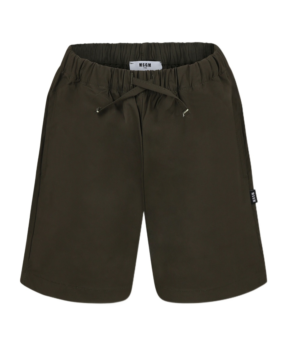 MSGM LOGO-TAG SHORTS