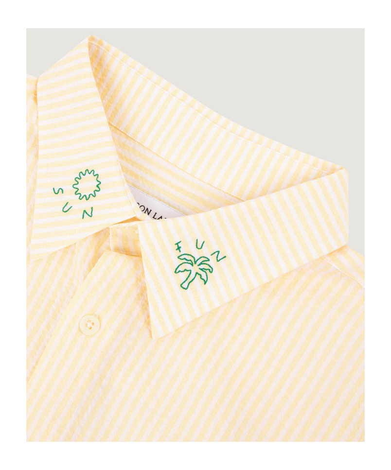 MAISON LABICHE SEERSUCKER SHIRT