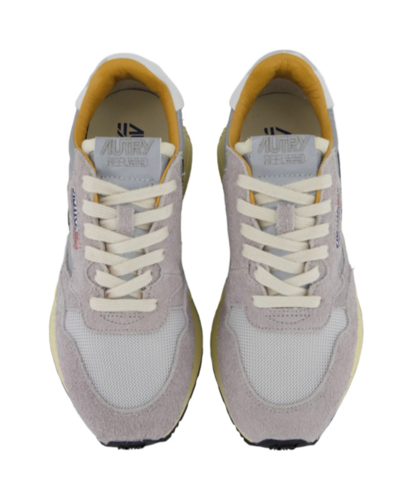 Autry Laced Sneakers In Gray