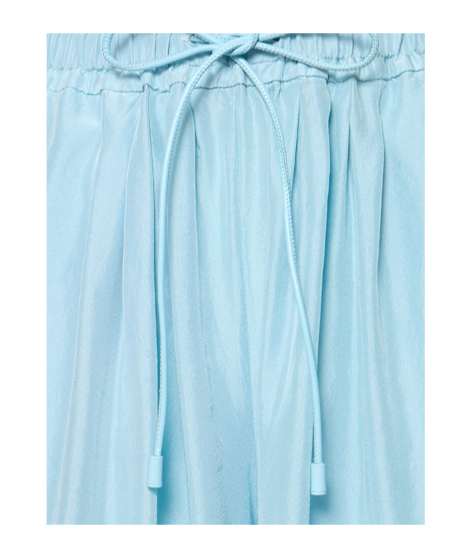 FORTE FORTE HABOTAI SILK DRAWSTRING PANTS