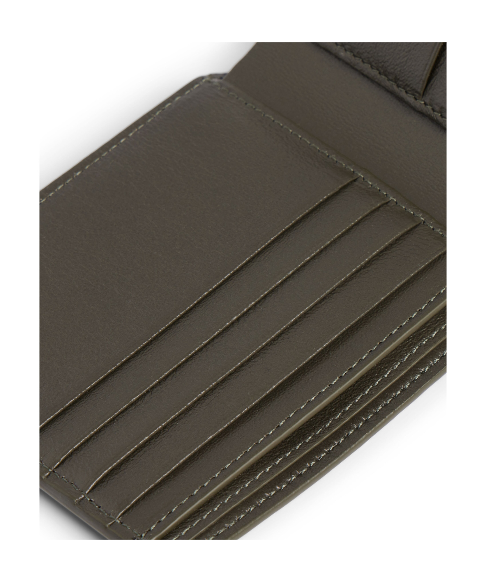 Balenciaga Men's Credit Square Folded Wallet In Khaki In Khaki