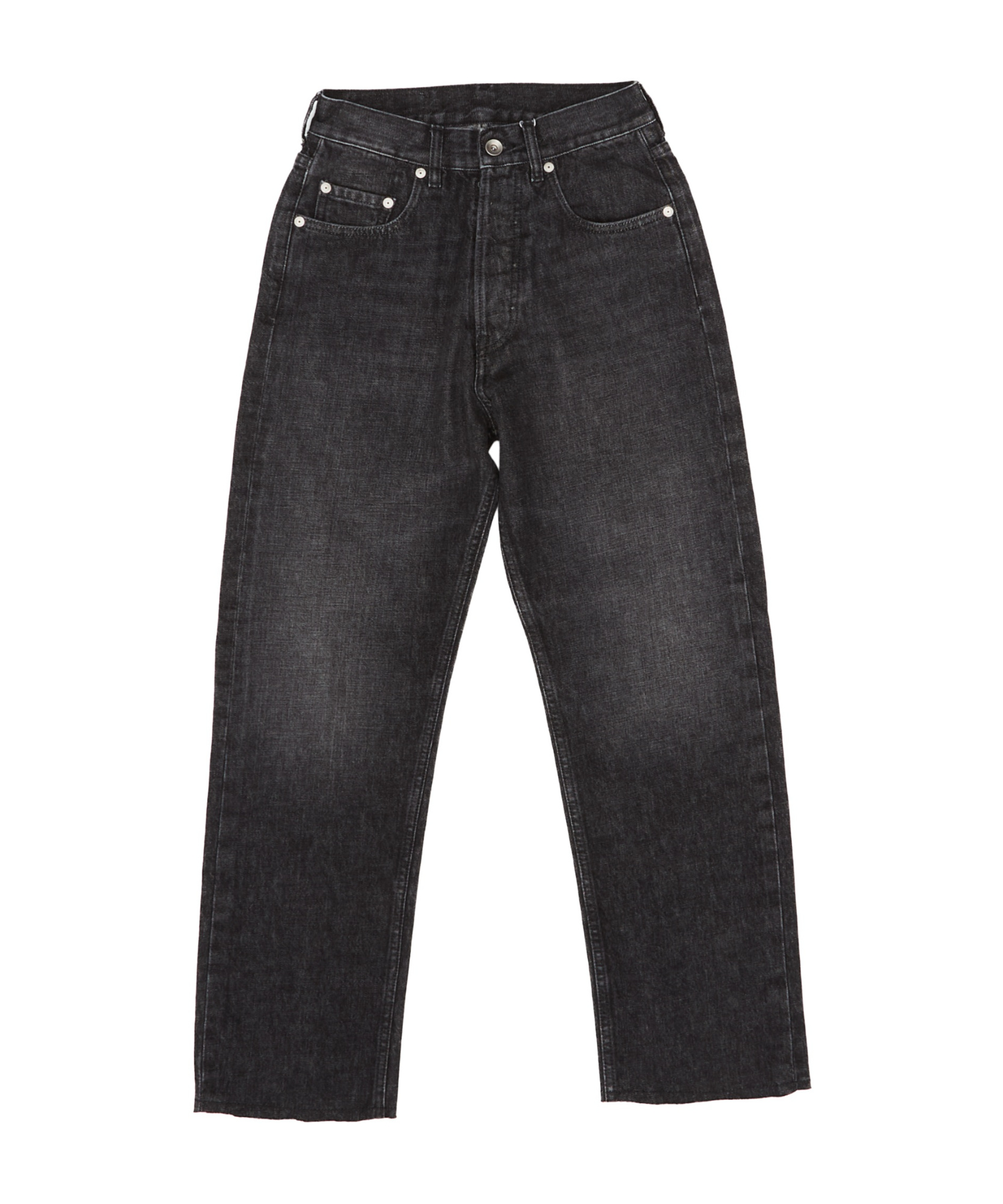 Maison Margiela Straight-leg Denim Jeans In Black
