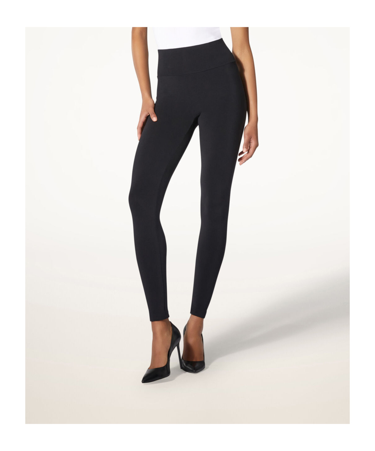 Wolford High-waisted Leggings In Blue