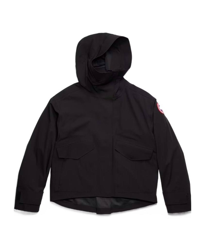 Canada Goose Tofino Rain Jacket In Black