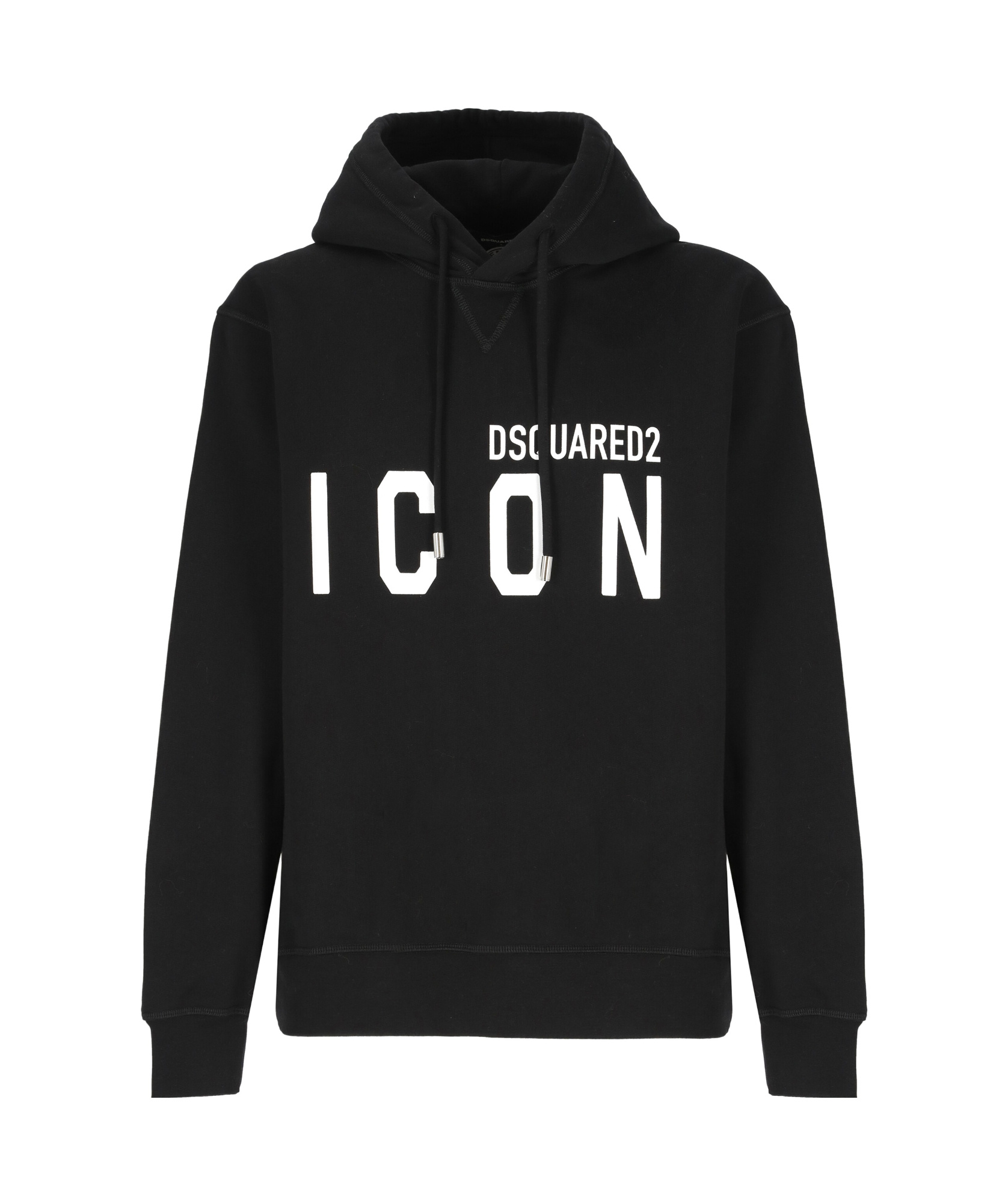 Shop Dsquared2 Icon Hoodie In Black