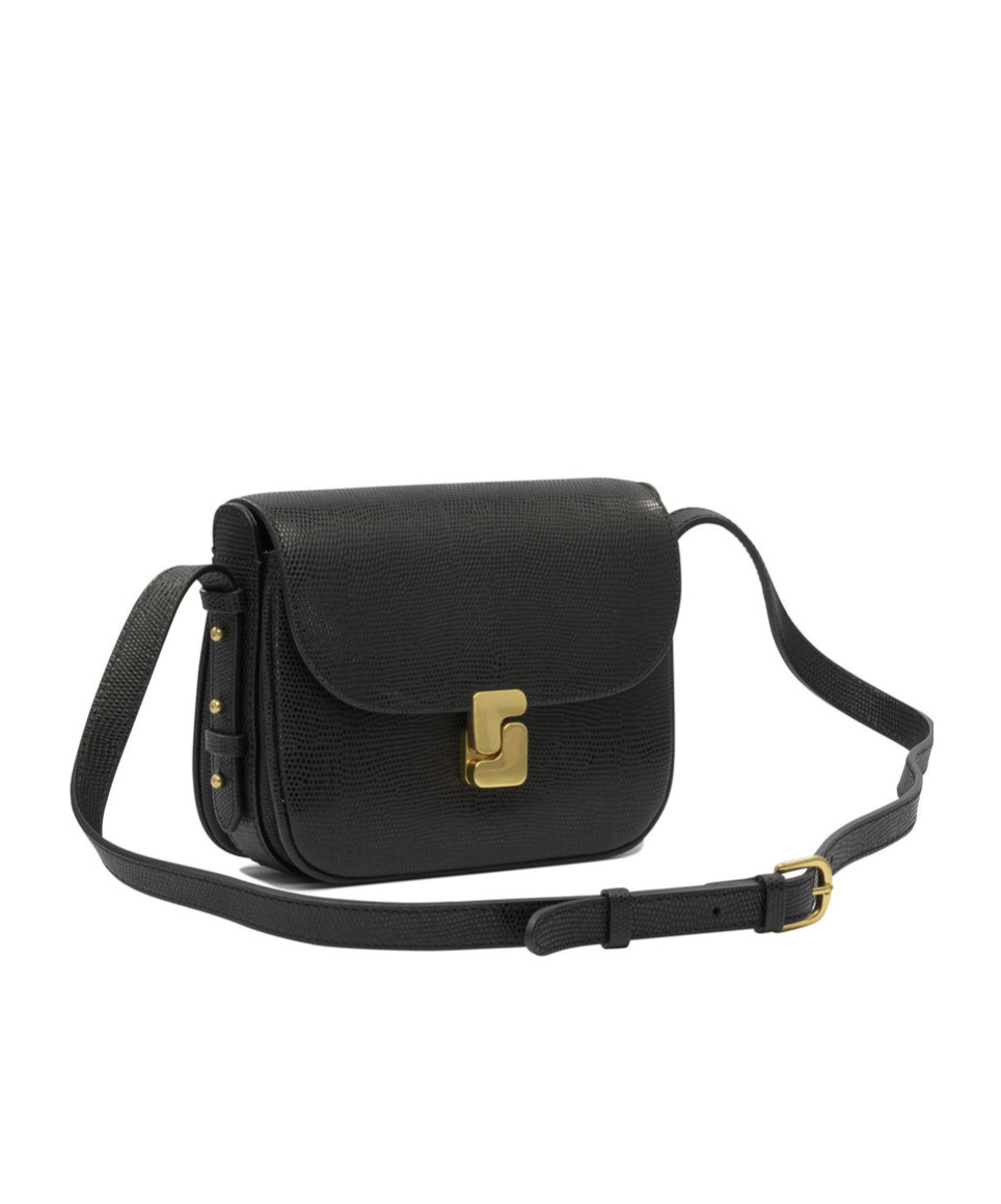 Soeur Bellissima Shoulder Bags Black In Black