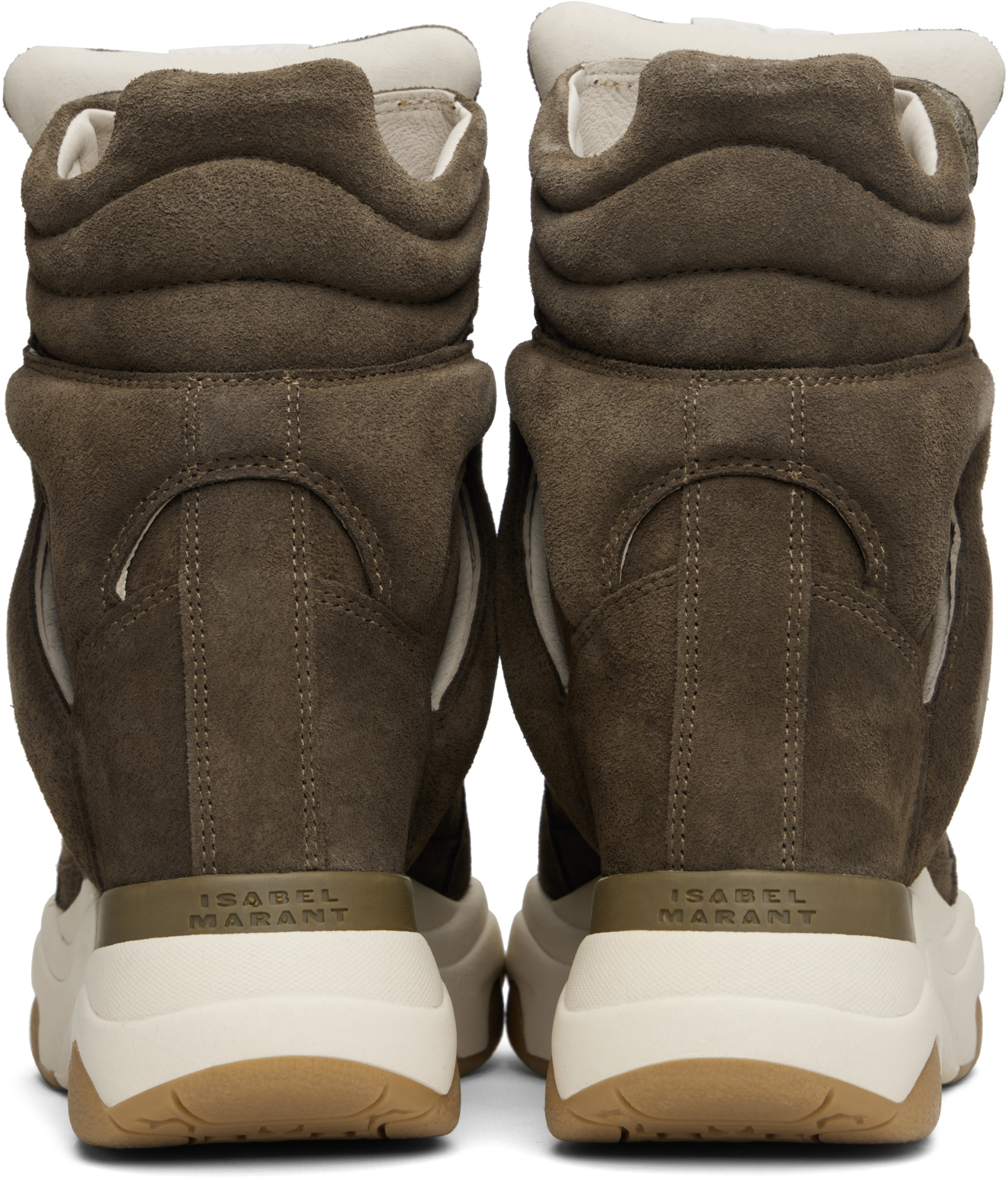 Isabel Marant Balskee High-top Sneakers In Brown