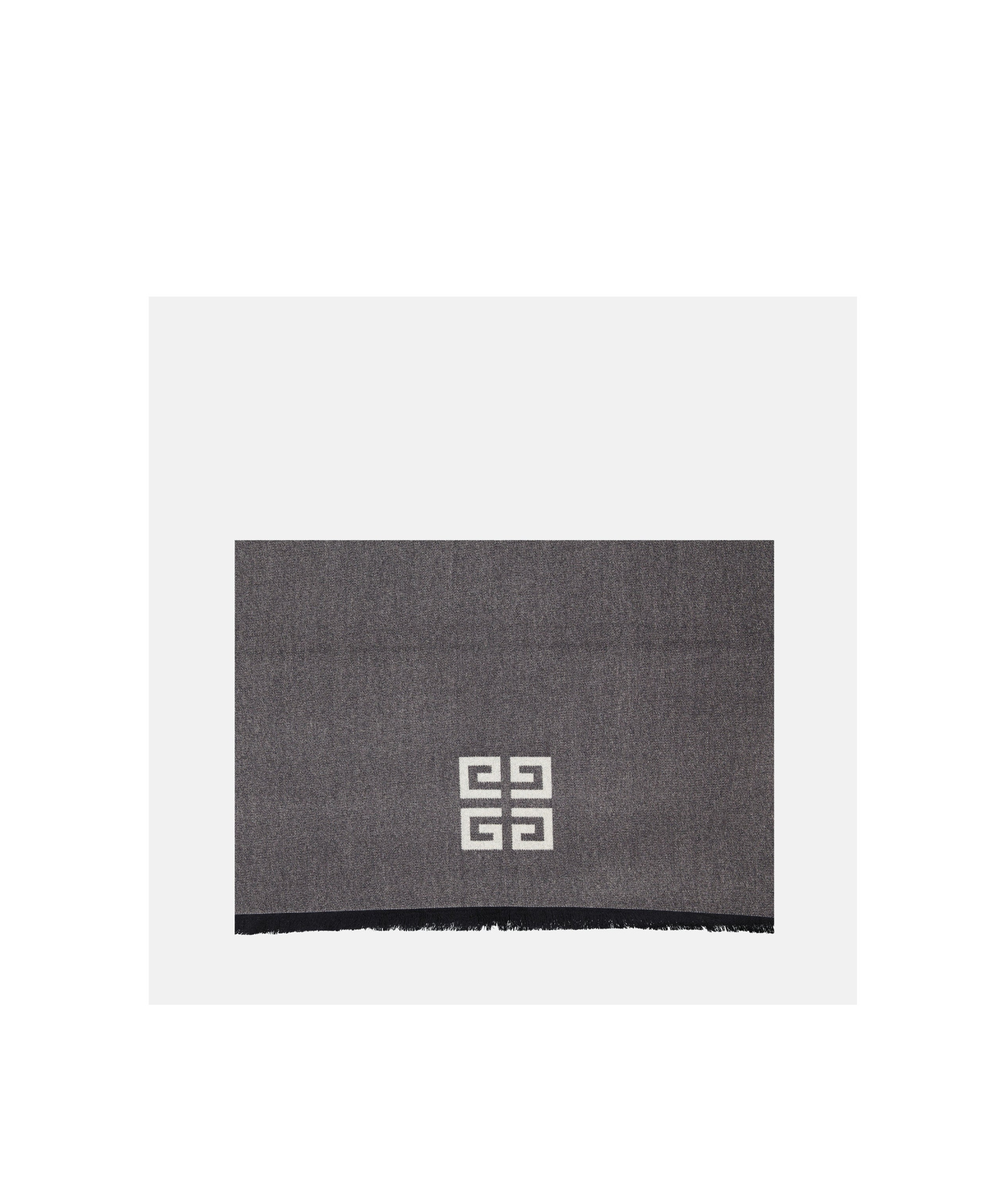 Givenchy Logo Scarf In Black