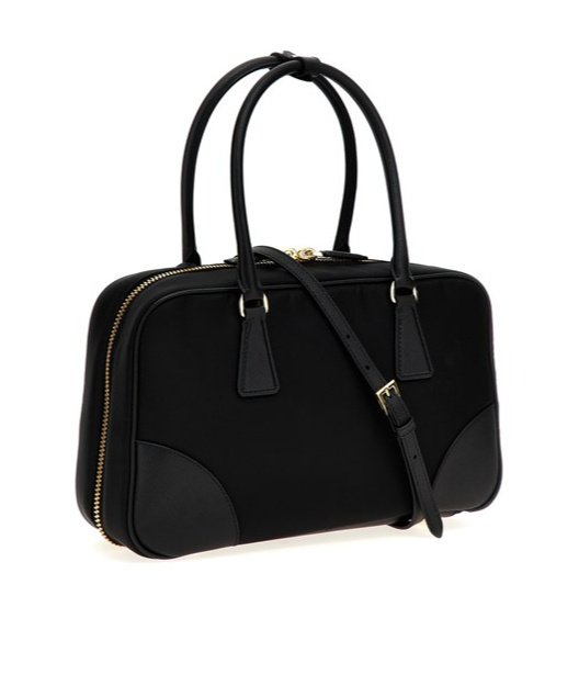 Prada Medium Re-edition 1978 Top Handle Bag In Black