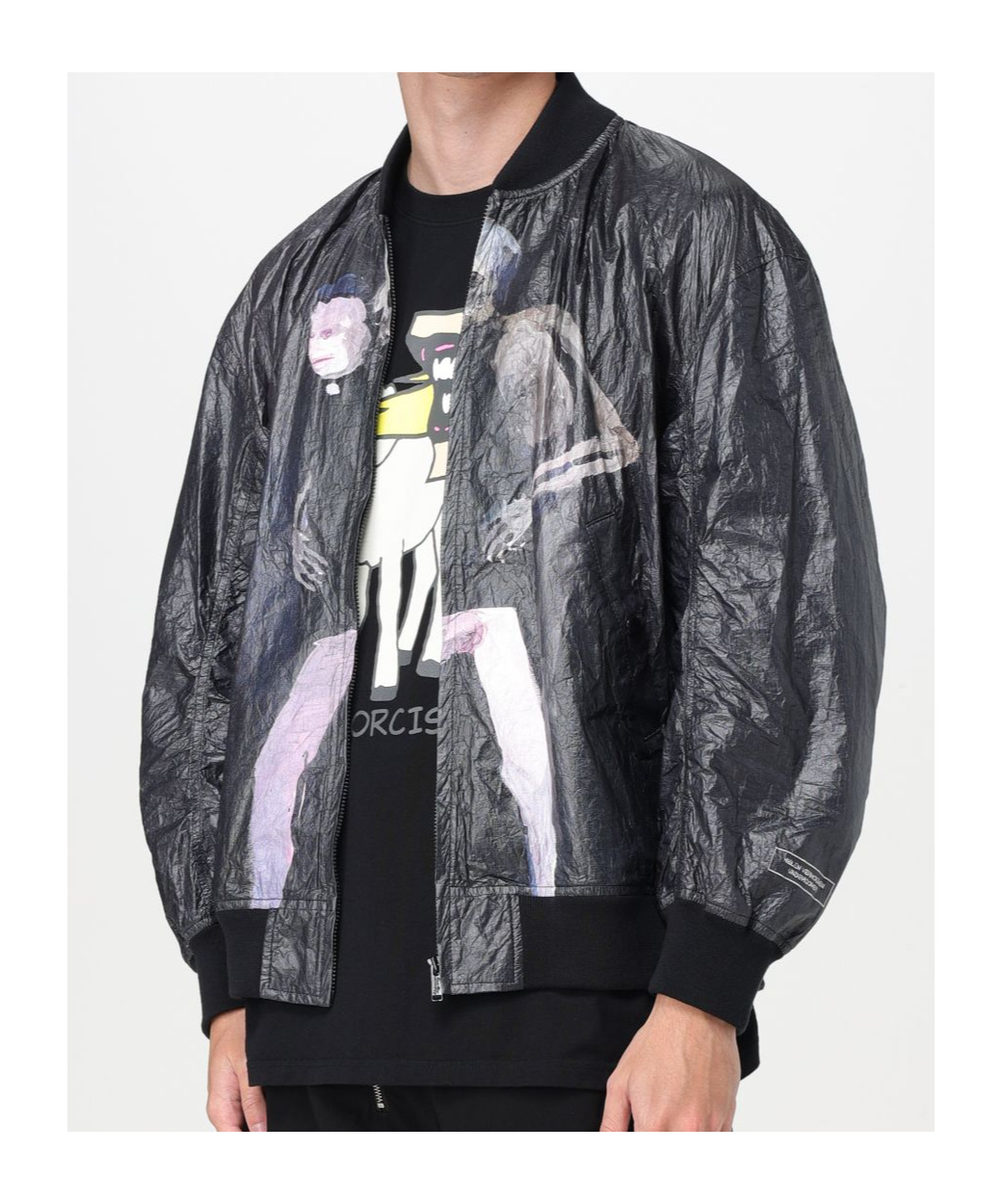 Undercover Long-sleeved Casual Jacket In Black