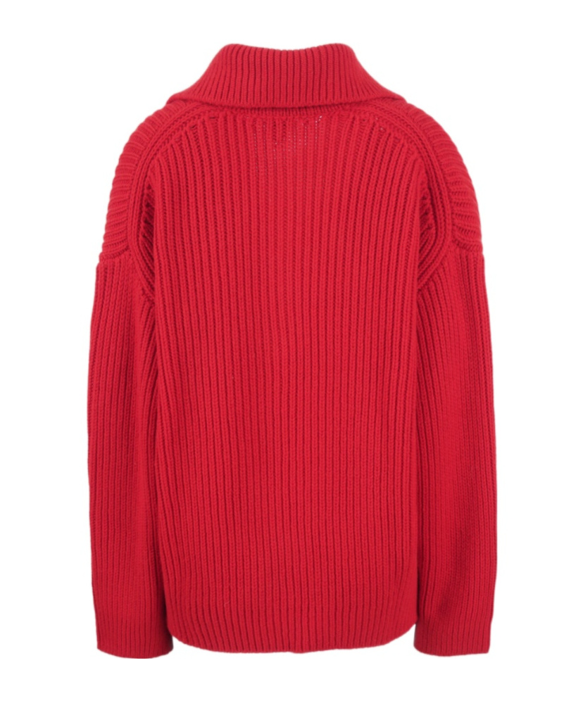Bottega Veneta Women's Cashmere-blend Textured Sweater In Red