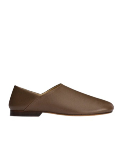LEMAIRE LEATHER SLIPPERS