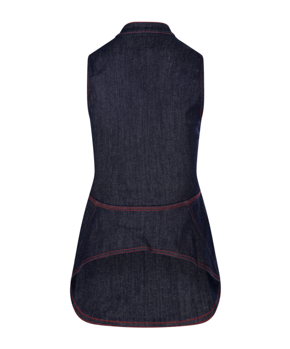 Alaïa Sleeveless Blouse In Black