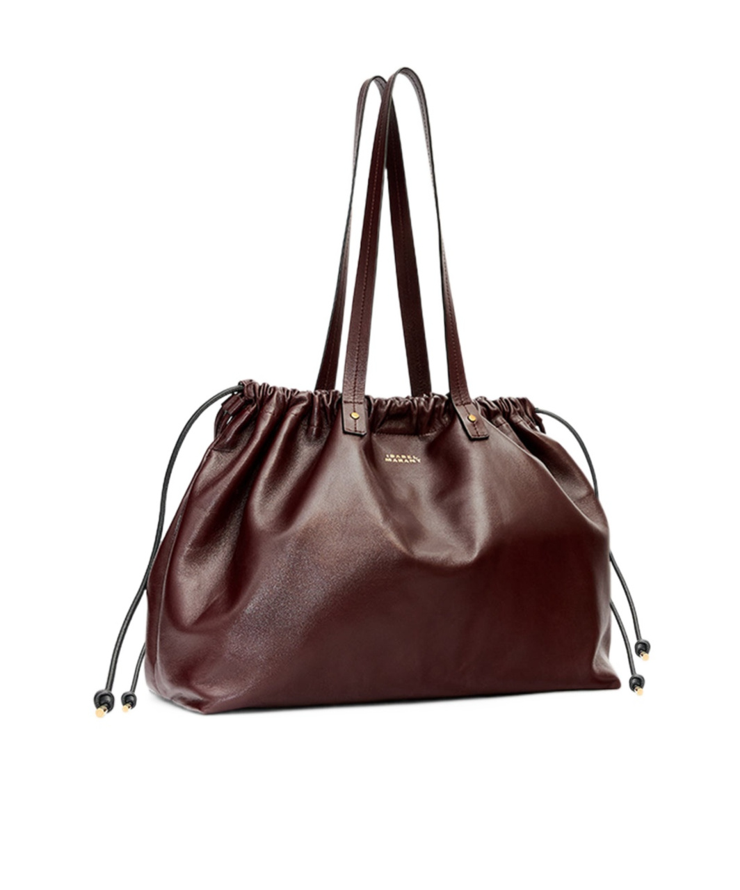 Isabel Marant Silven Shoulder Bag In Burgundy