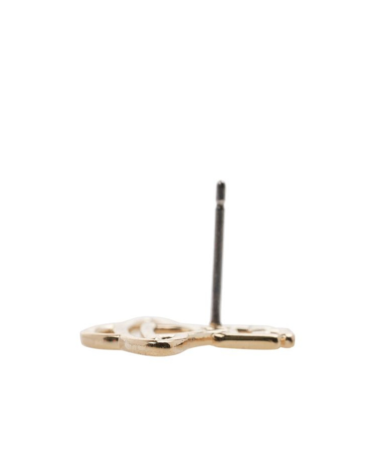 Vivienne Westwood Openwork Design Earrings In Gold