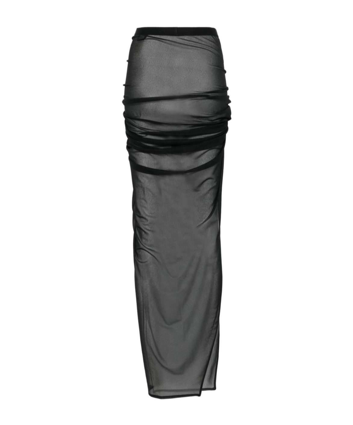 Rick Owens Twist Edfu Asymmetric Skirt