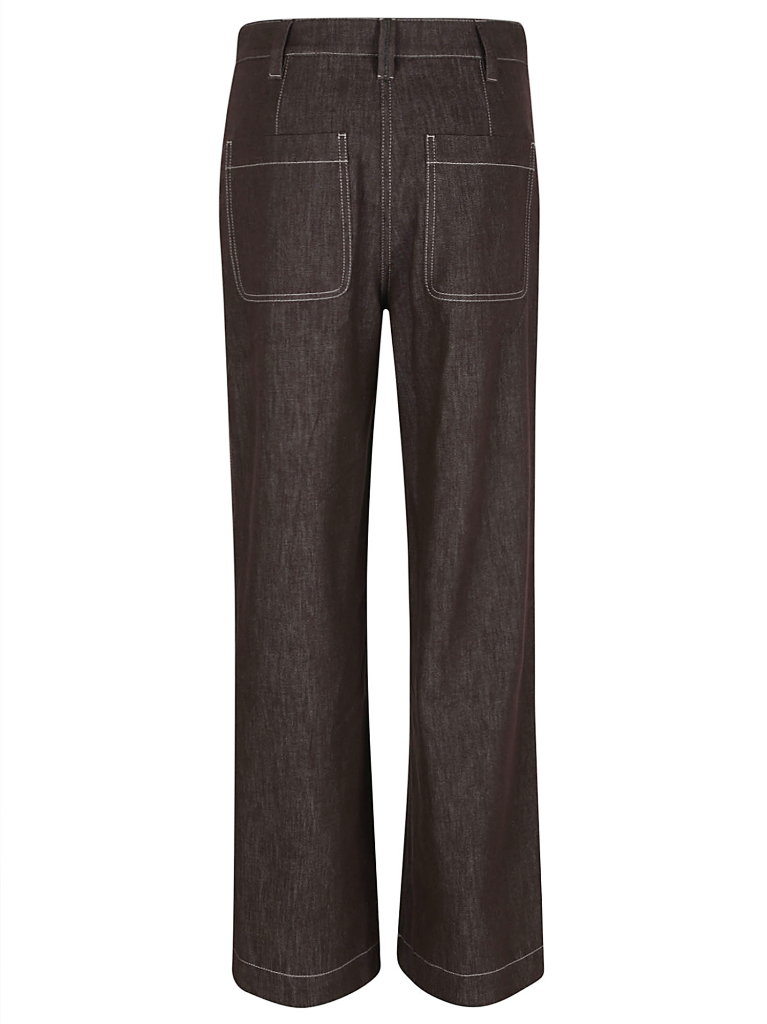 Brunello Cucinelli Straight-leg Trousers In Black
