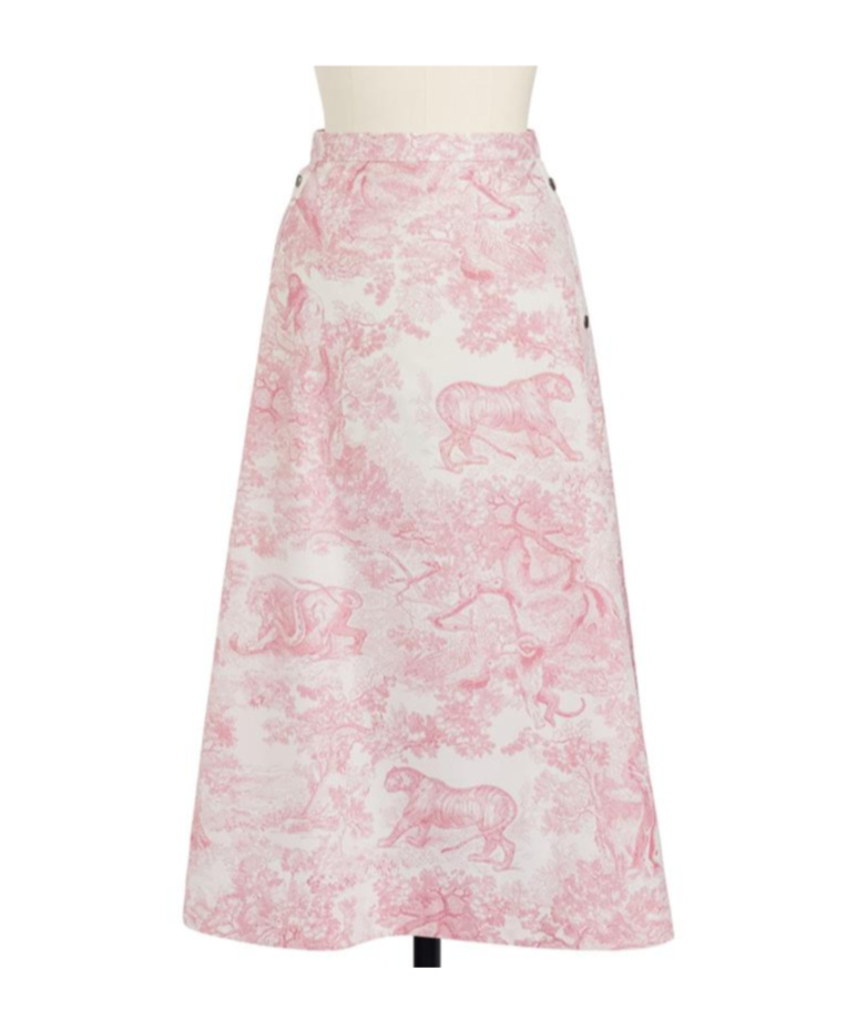 Dior Iviera Mid-length Flared Skirt