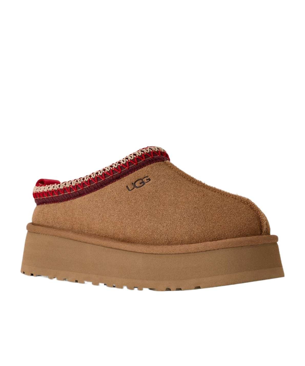 Ugg Tazz Ii 1174471-che Slipper 6 Chestnut Suede Round Toe Slip-on Rhs8109 In Brown