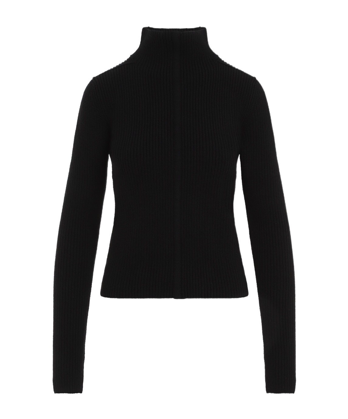 Rick Owens Womens Black Headon Double Lupetto High Neck Cashmere-blend Jumper In Black