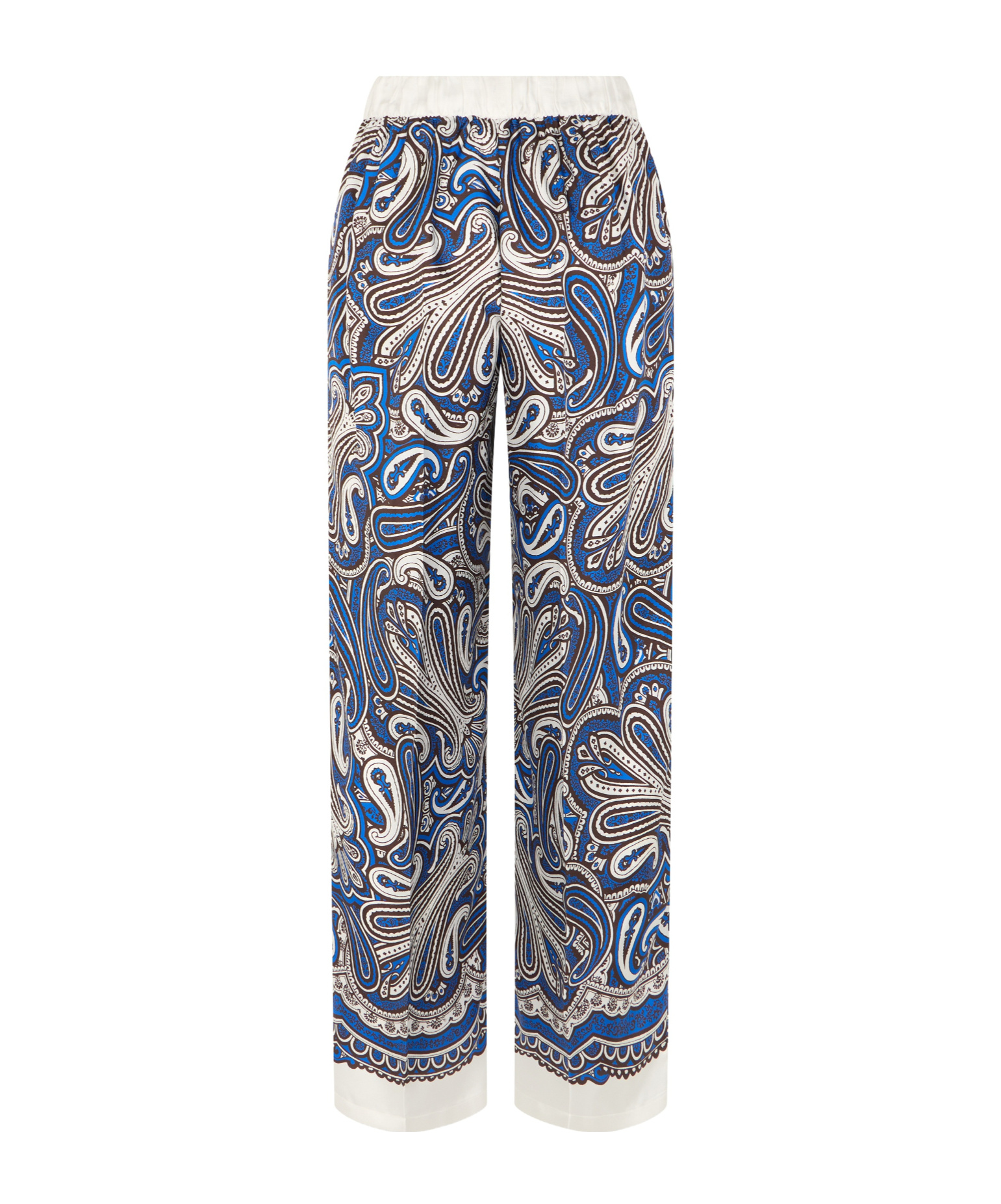 P.a.r.o.s.h Printed Casual Pants In Multi